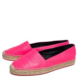 Burberry hot pink espadrilles 36